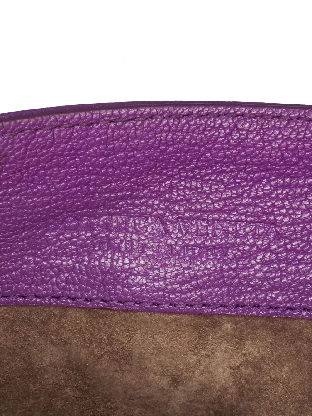 Pre-owned Bottega Veneta 2012-2024 Small Madras Goatskin Intrecciato Shoulder Bag In Purple