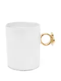 Astier De Villatte x Serena Carone Bee Ring mug - White