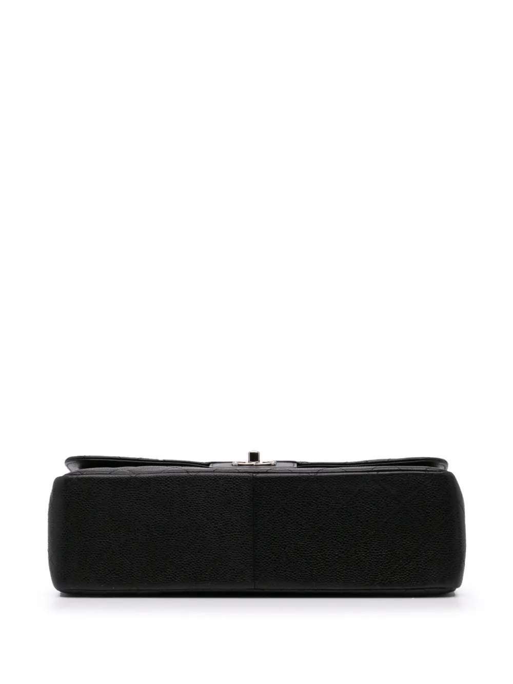 CHANEL キャビア クラシック ジャンボ フラップバッグ CHANEL 2012年頃製 キャビアスキンクラシックフラップチェーン