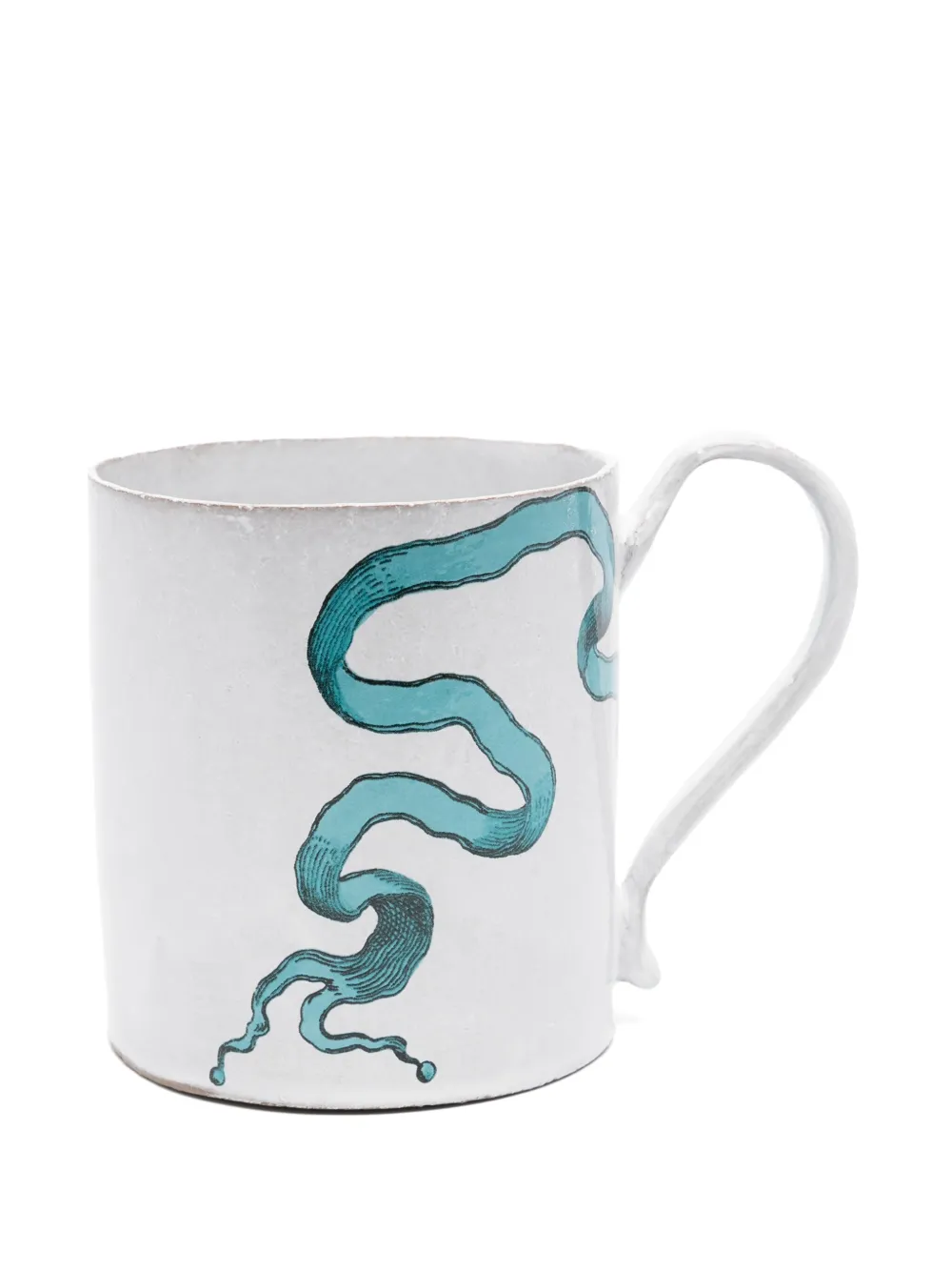 Astier De Villatte リボン マグ - ホワイト Astier De Villatte リボン マグ - ホワイト