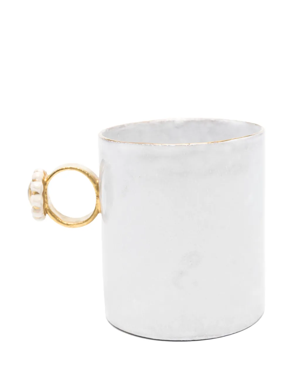 Astier De Villatte Iridescent Blue Ring mug | Tea & Coffee | Image 2