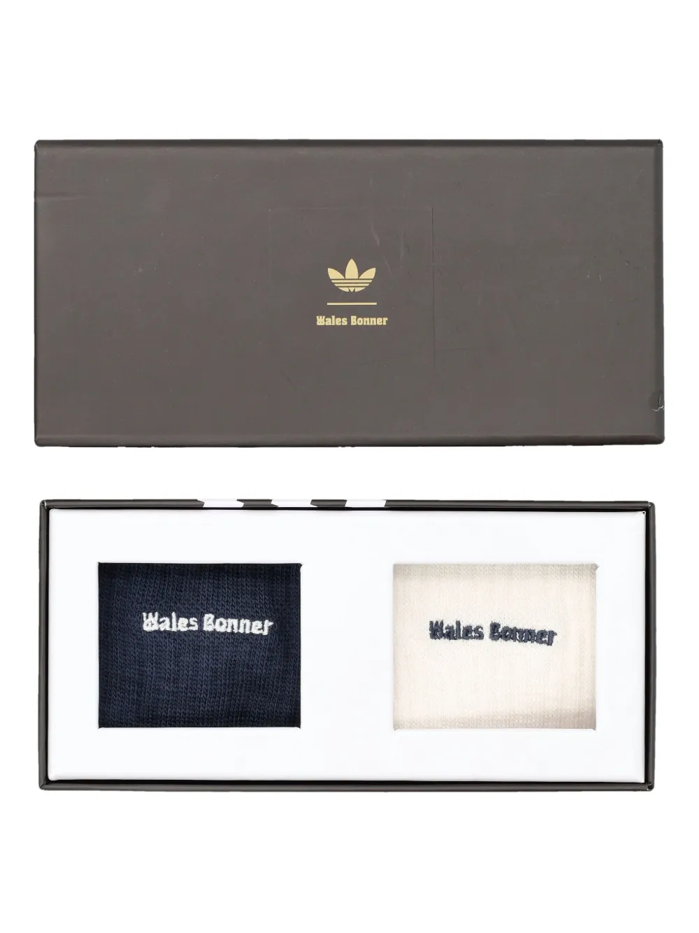 Wales Bonner x adidas 3S twee paar sokken Blauw