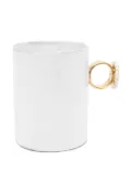 Astier De Villatte x Serena Carone Fayum Portrait of Man mug - White