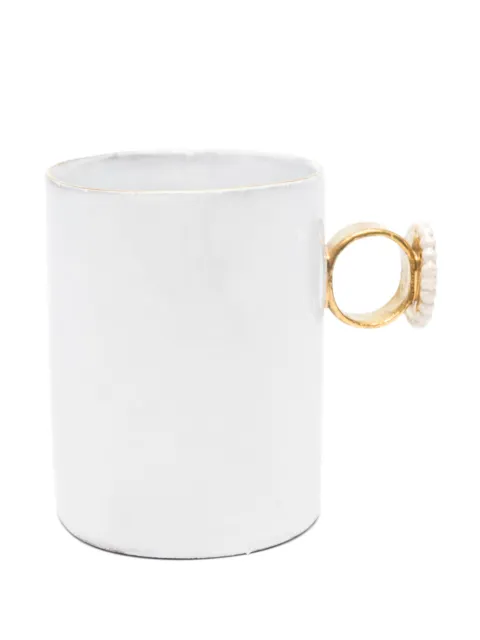 Astier De Villatte x Serena Carone Fayum Portrait of Man mug 