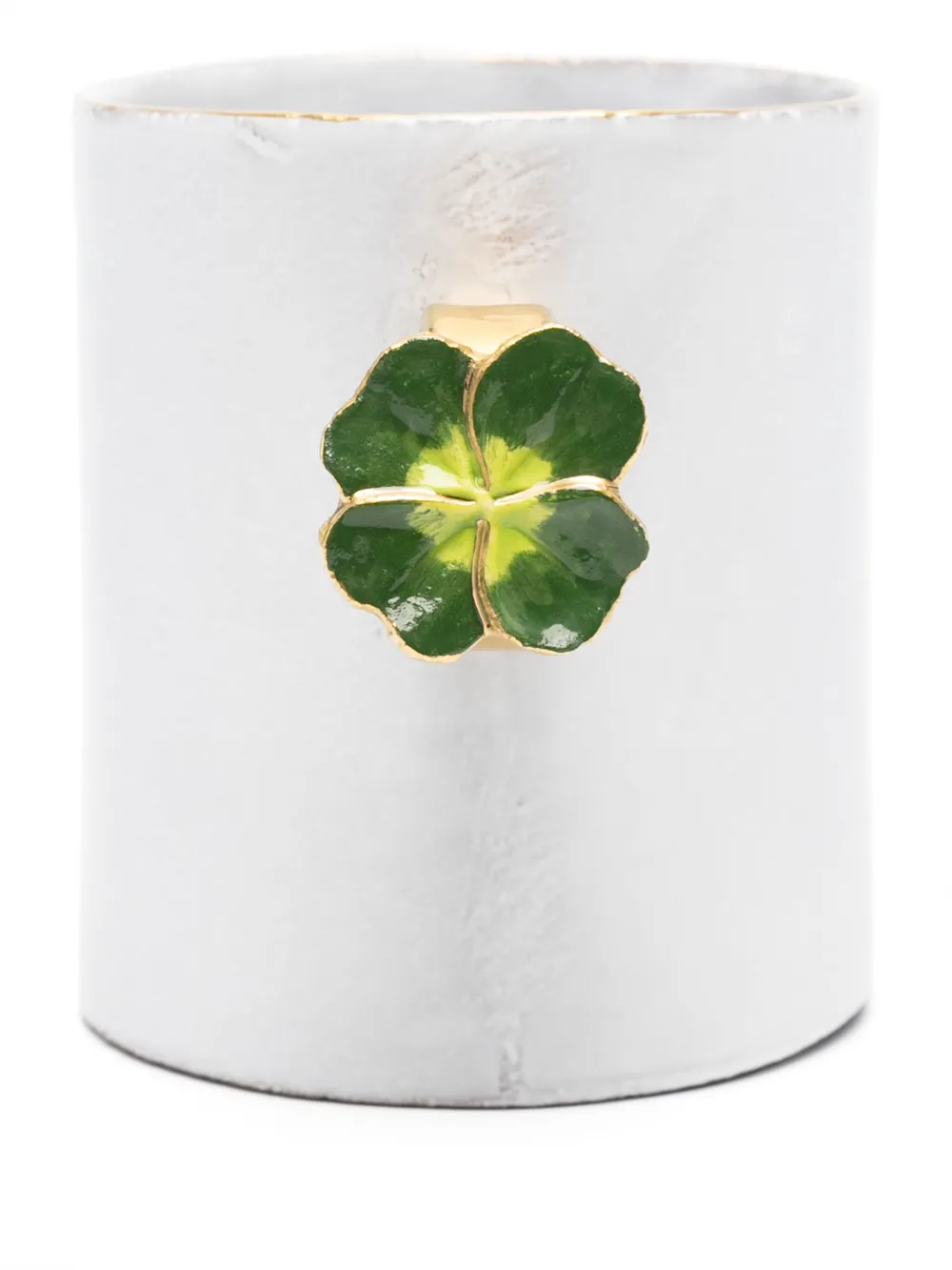 Astier De Villatte X Serena Carone Four-leaf Clover Ring Mug