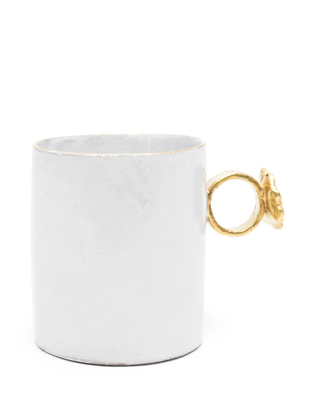 Astier De Villatte x Serena Carone クローバーリング マグ - ホワイト Astier De Villatte x Serena Carone クローバーリング マグ - ホワイト