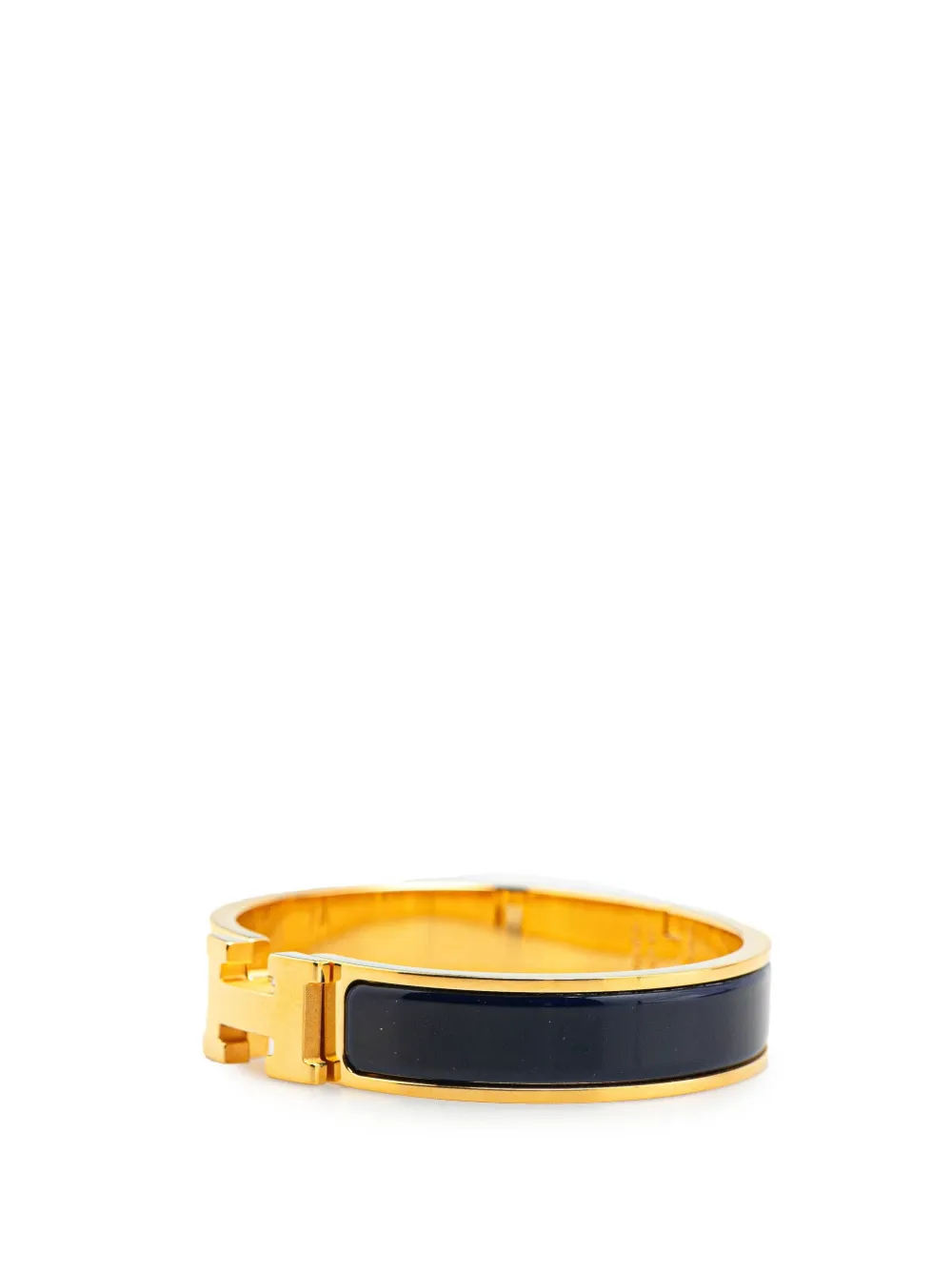 Hermès Pre-Owned 2000-2020 Narrow Enamel Clic H Bracelet PM costume bracelet | Image 2