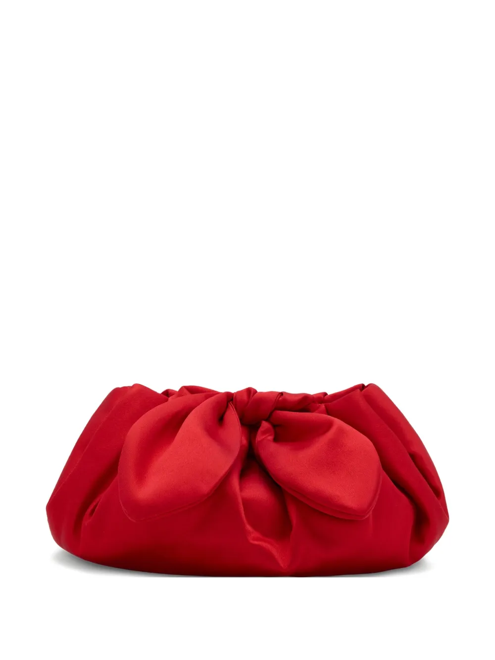 Oscar De La Renta Satin Clutch Bag