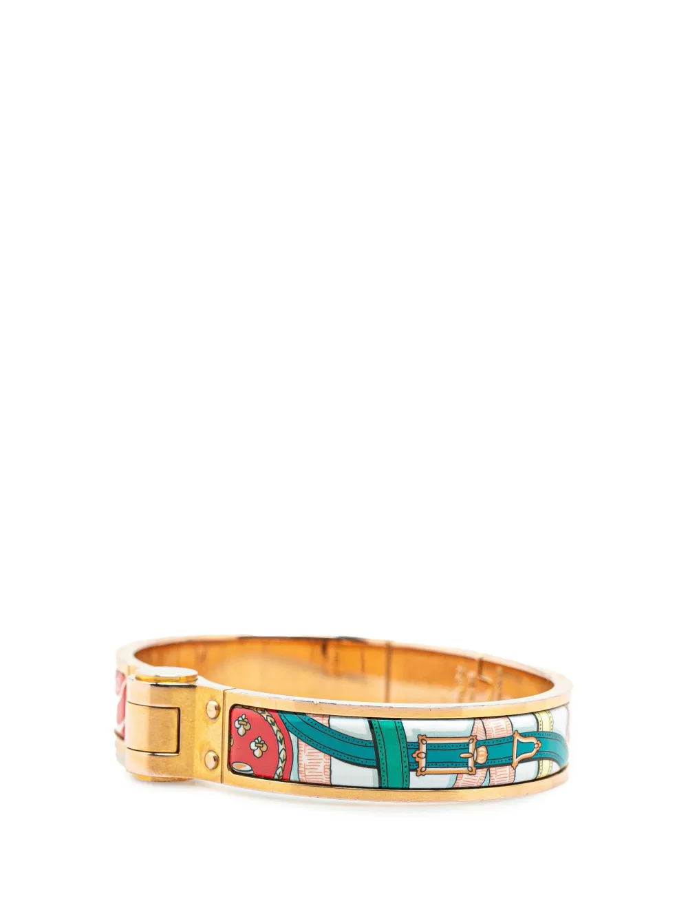 Hermès Pre-Owned pulsera Narrow Enamel Hinge Bracelet GM 2000-2020 | Image 2