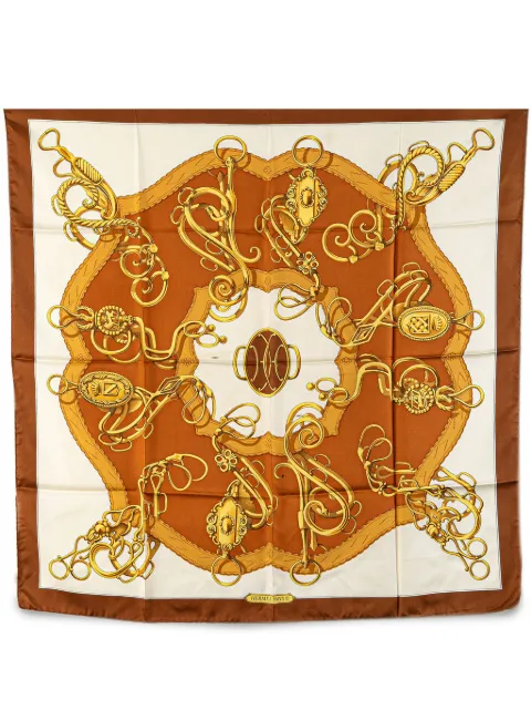 Hermès Pre-Owned 2000-2020 Lift Profile Silk Scarf scarves