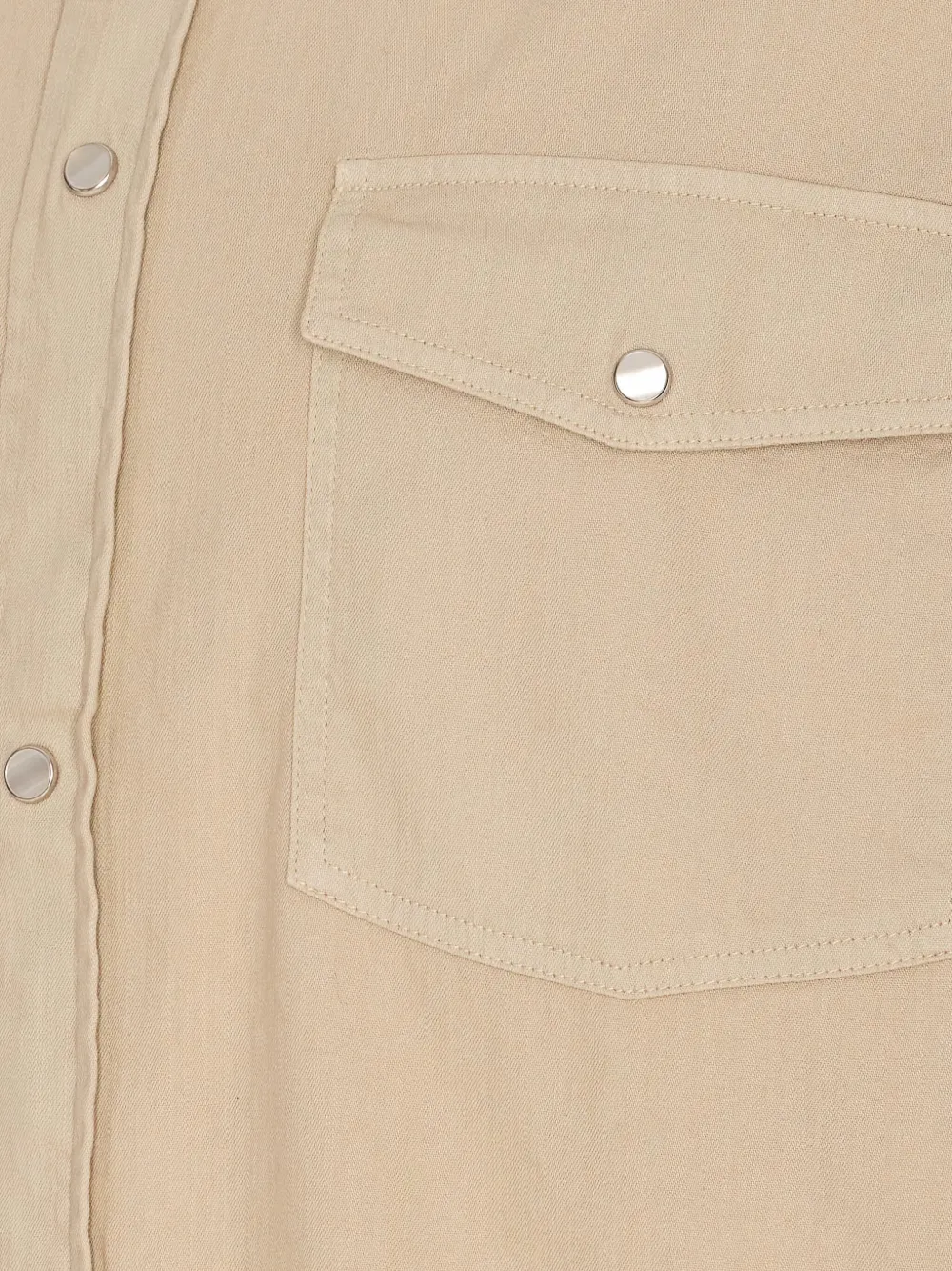 DONDUP Overhemd met klepzak Beige