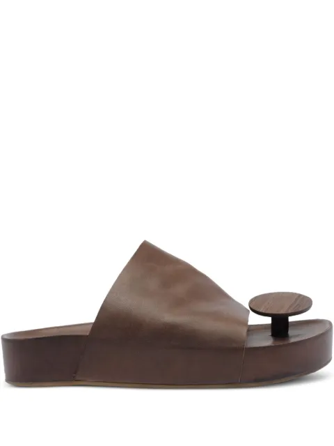 Uma Wang leather sandals