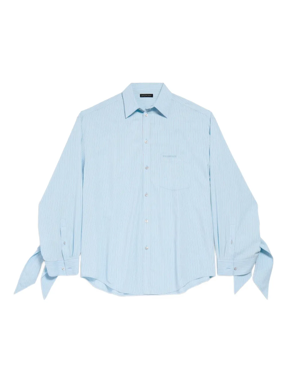 Balenciaga Camicia in popeline - Blu
