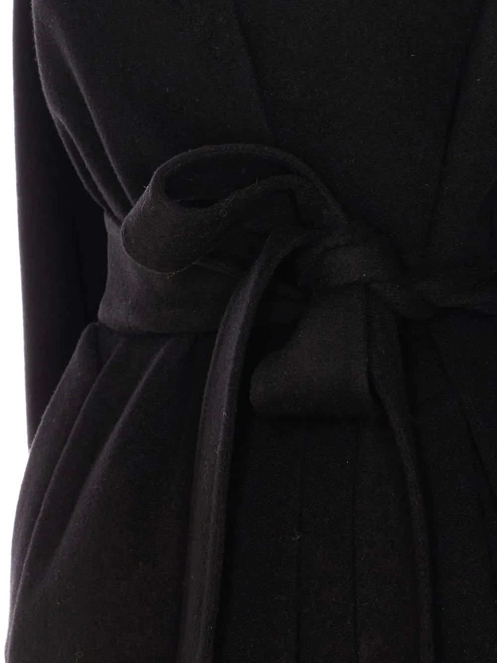Balenciaga Wollen jas Zwart