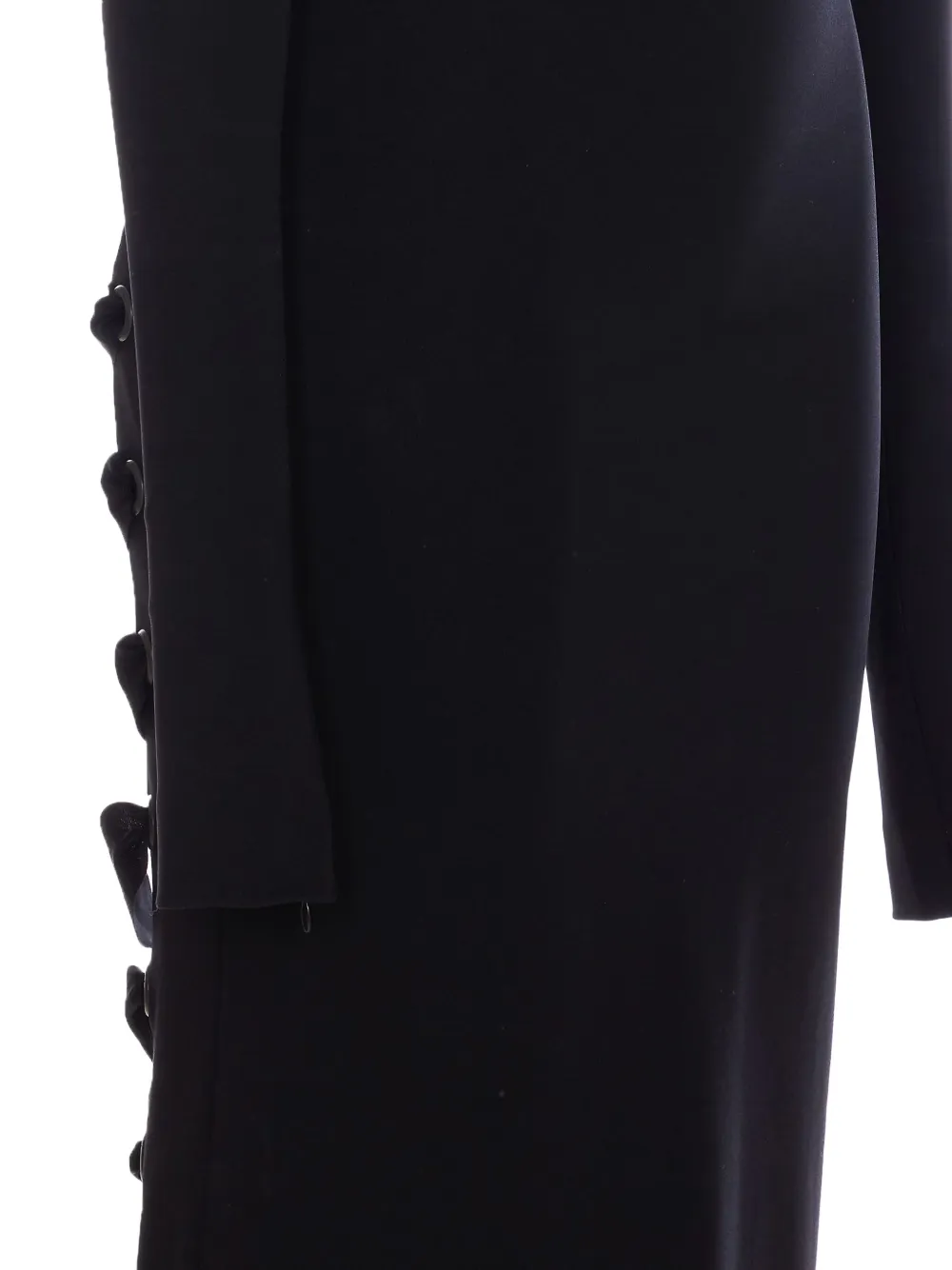 Balenciaga Jurk met hoge hals Zwart
