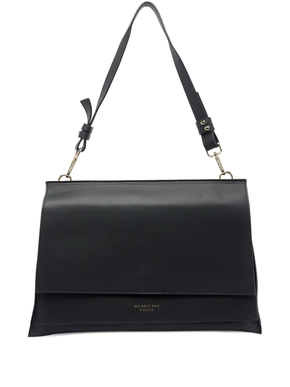 MY BEST BAG レザーショルダーバッグ - ブラック MY BEST BAG レザーショルダーバッグ - ブラック