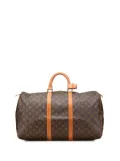 Louis Vuitton Pre-Owned 1990 Monogram Keepall 50 travel bag - Brown