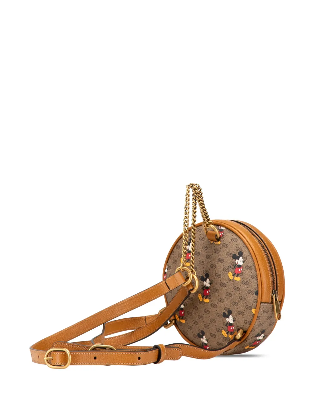 Gucci Pre-Owned Zaino Disney Micro Mickey Mouse tondo in tessuto GG Supreme 2016-2024 | Pre-owned | Image 2