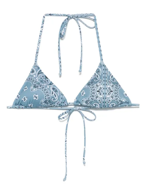 MC2 Saint Barth paisley-print bikini top