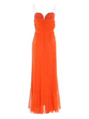 ワンピース RAQUEL DINIZ BAHIA LONG DRESS IN LINEN AND SILK Raquel Diniz Long And Linen And Silk Dress in White | Lyst