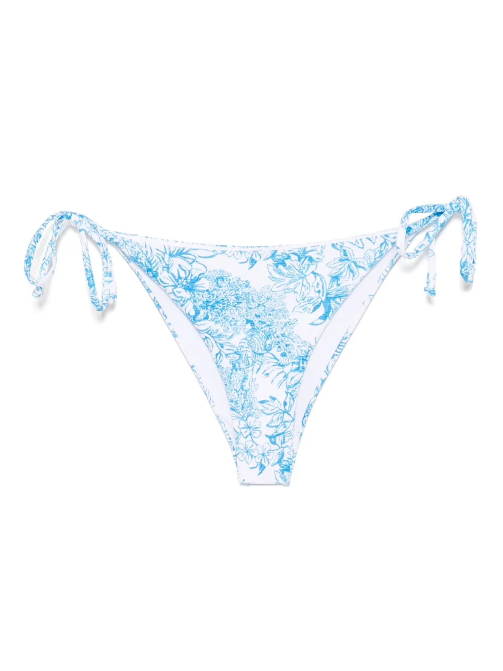 Sundek floral-print bikini bottoms - ブルー Sundek floral-print bikini bottoms - ブルー