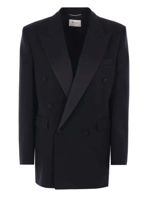 Saint Laurent blazer con botones