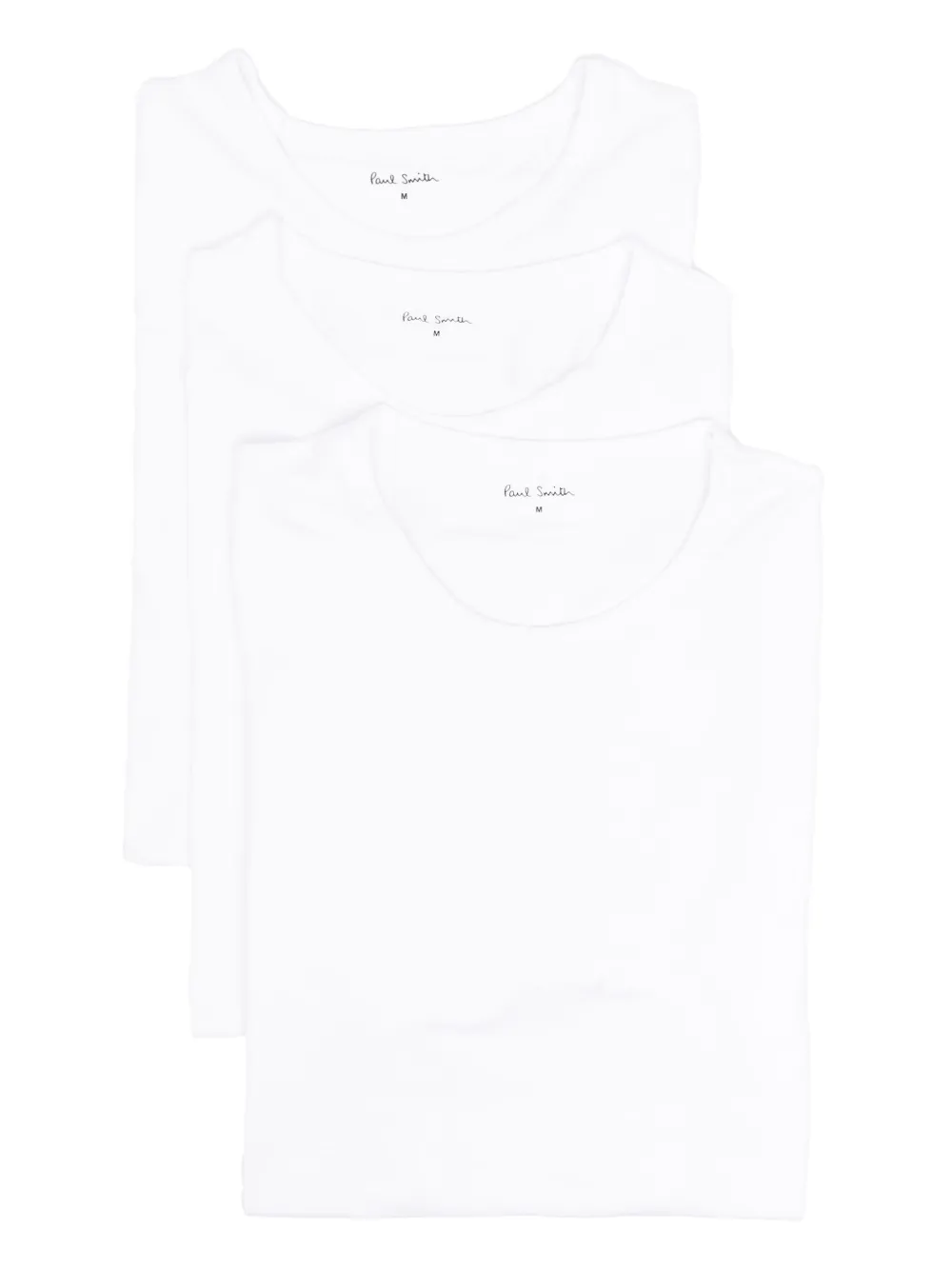 Paul Smith crewneck T-shirt (pack of three) | White | Image 1