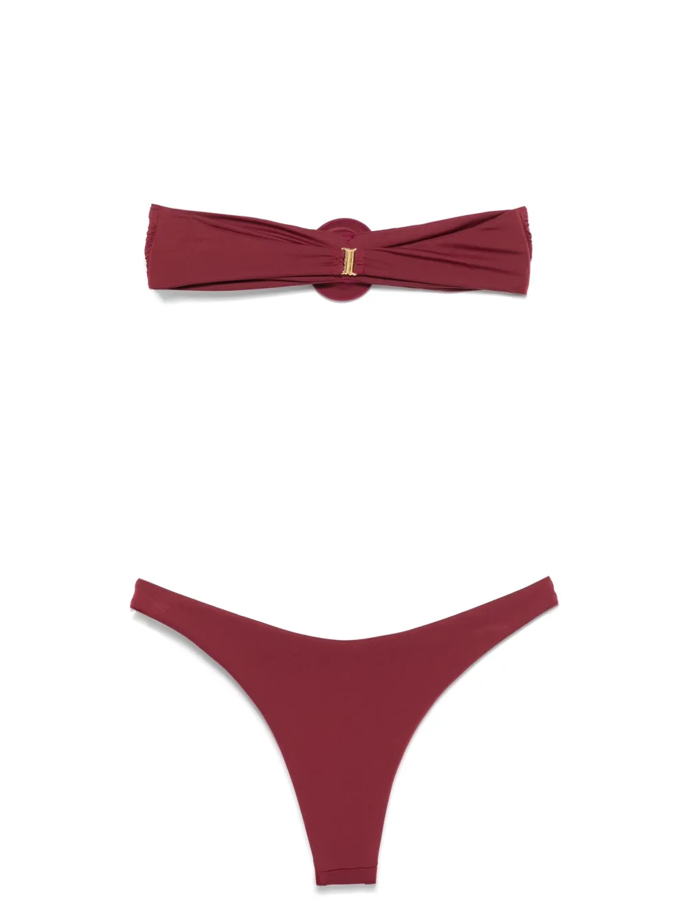 La Reveche Bikini met bloemdetail Rood