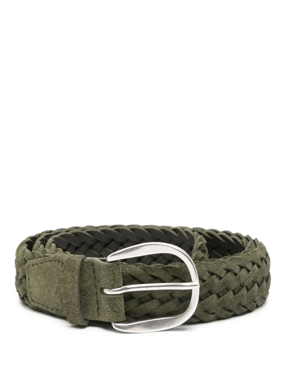 Orciani Suede Plot belt | verde | Image 1