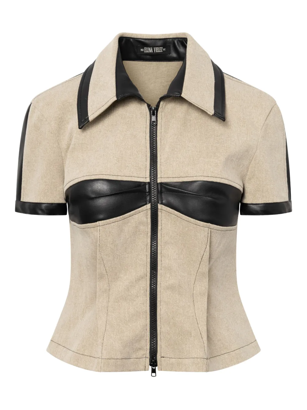 Elena Velez Racer top