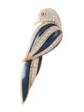 Susan Caplan Vintage 1990s D'orlan brooch - Gold