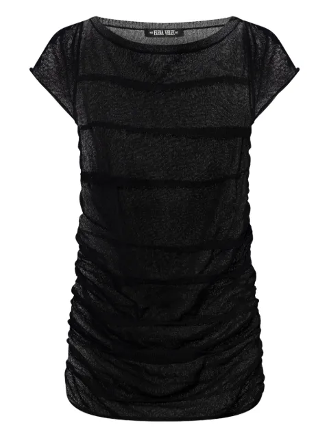 Elena Velez ruched T-shirt