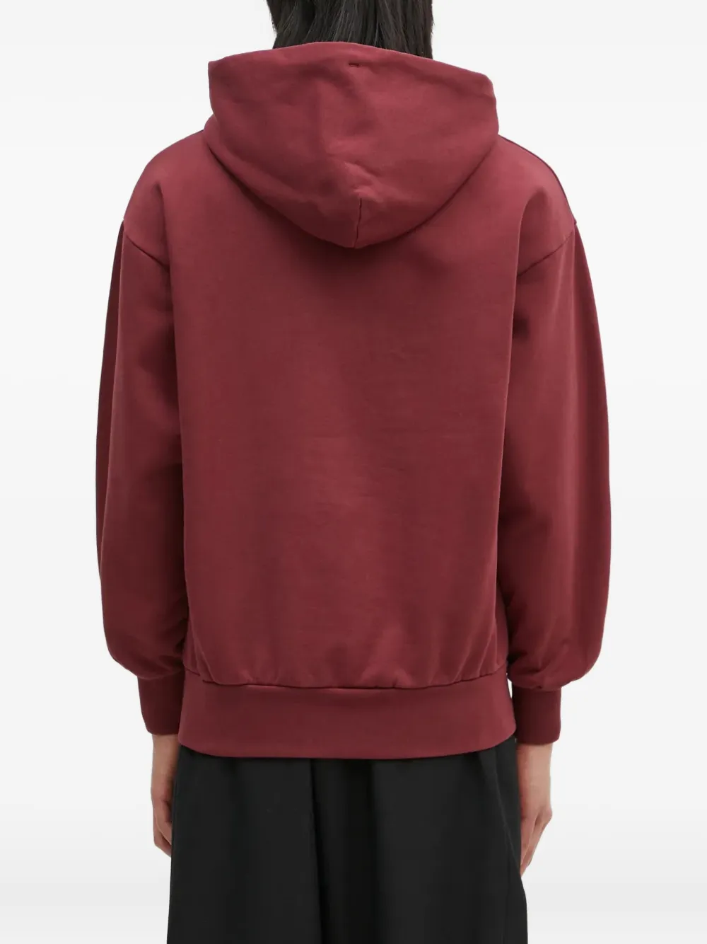 Aries Funghi Problemo hoodie met paddestoelprint en trekkoord Rood