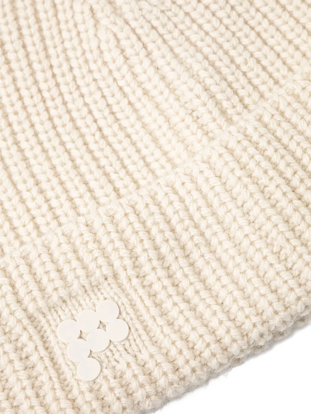 Pangaia ribbed-knit logo beanie hat | Women | Image 2