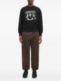 Aries crew-neck graphic-print sweatshirt - Black