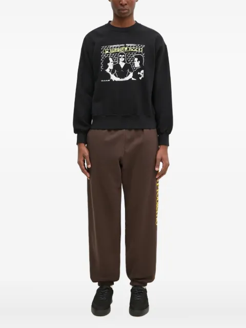 Aries crew-neck graphic-print sweatshirt