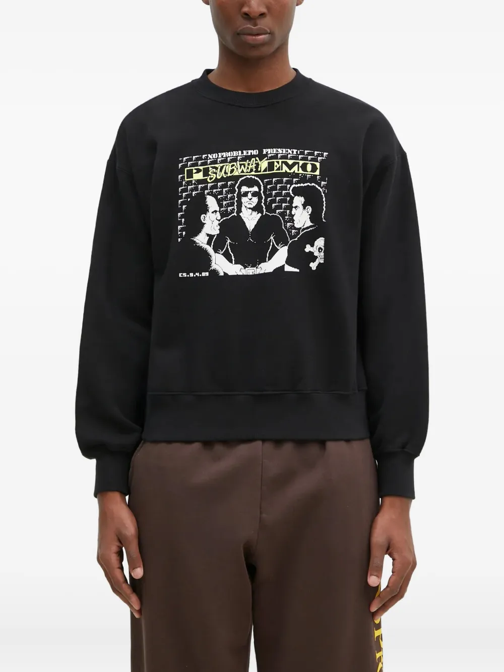 Aries crew-neck graphic-print sweatshirt | Sweatshirts | Image 2