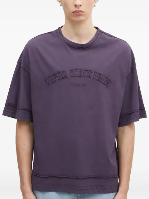 Alpha Industries Open Edge broderad t-shirt