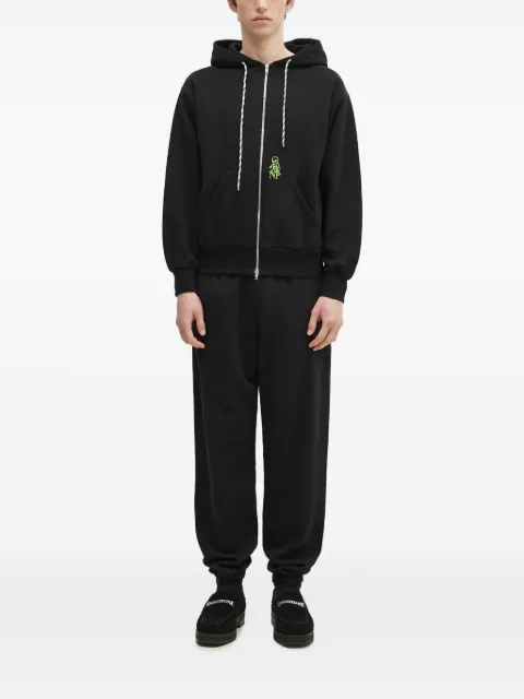 Aries embroidered cuffed track pants