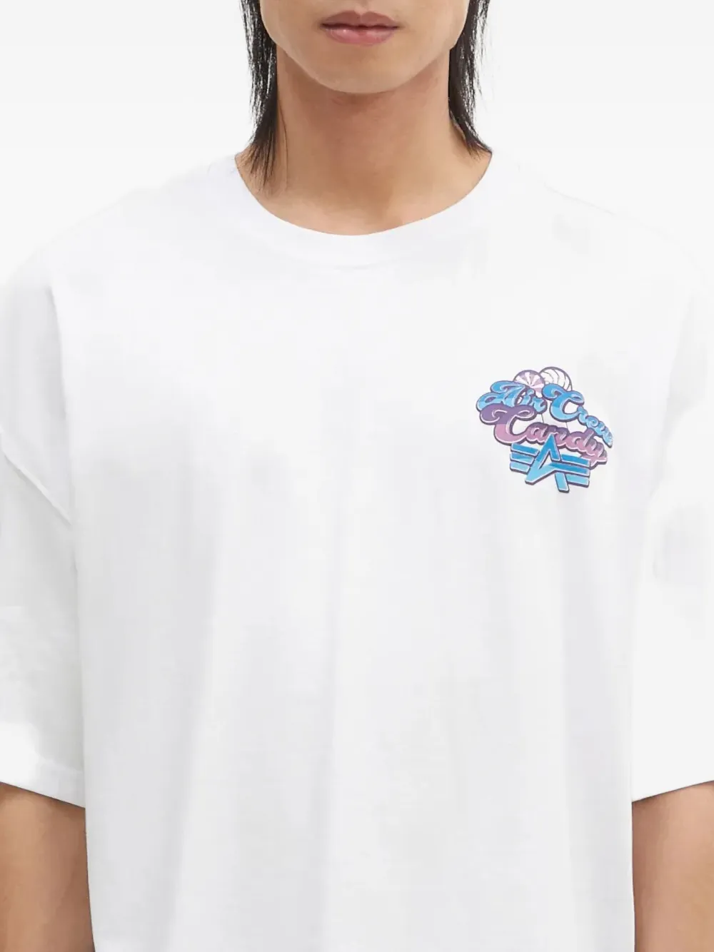 Alpha Industries Graphic T-shirt In White