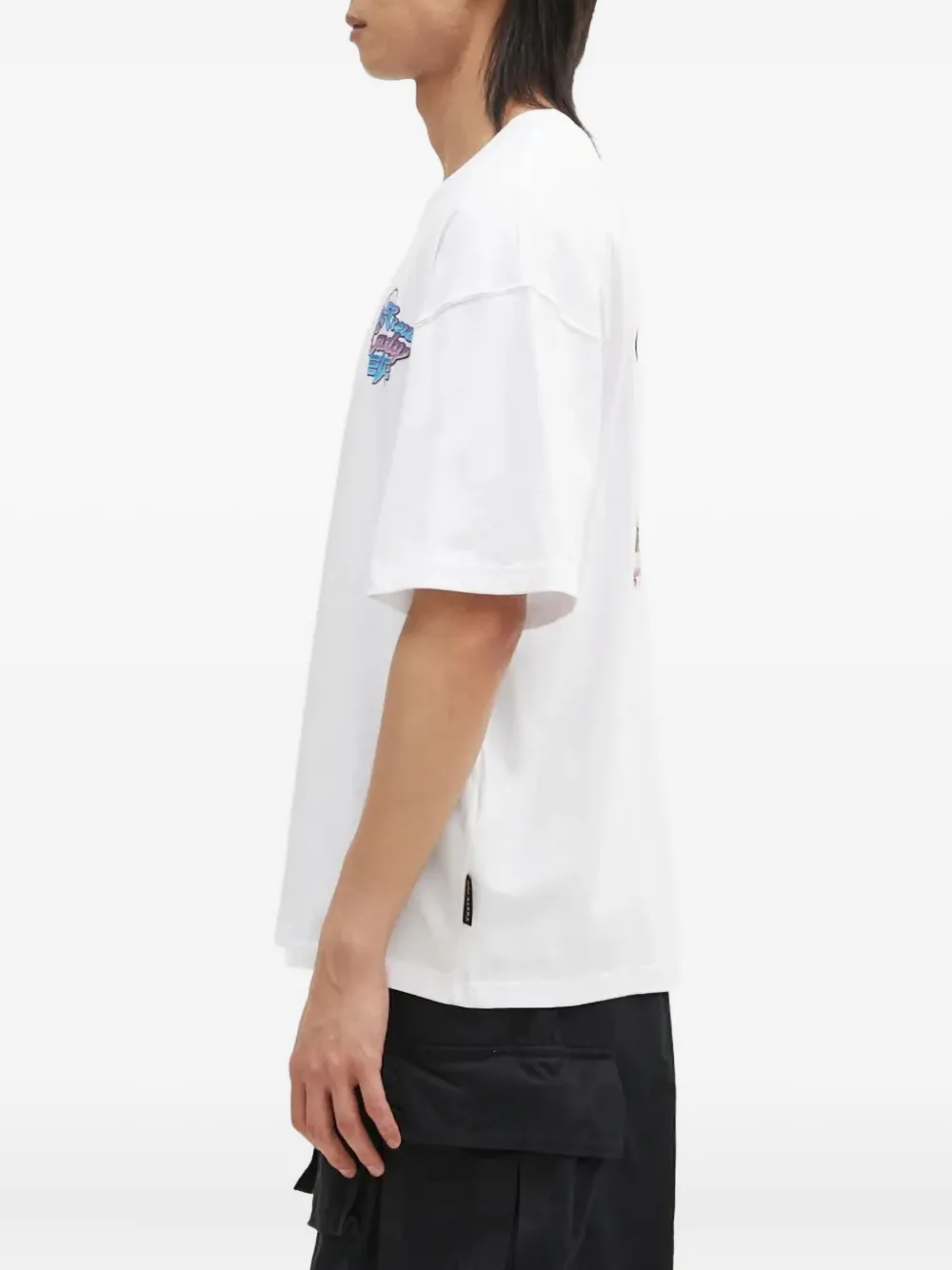 Alpha Industries T-shirt met grafische print - Wit