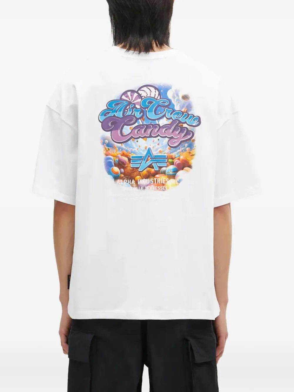 Alpha Industries Graphic T-shirt In White