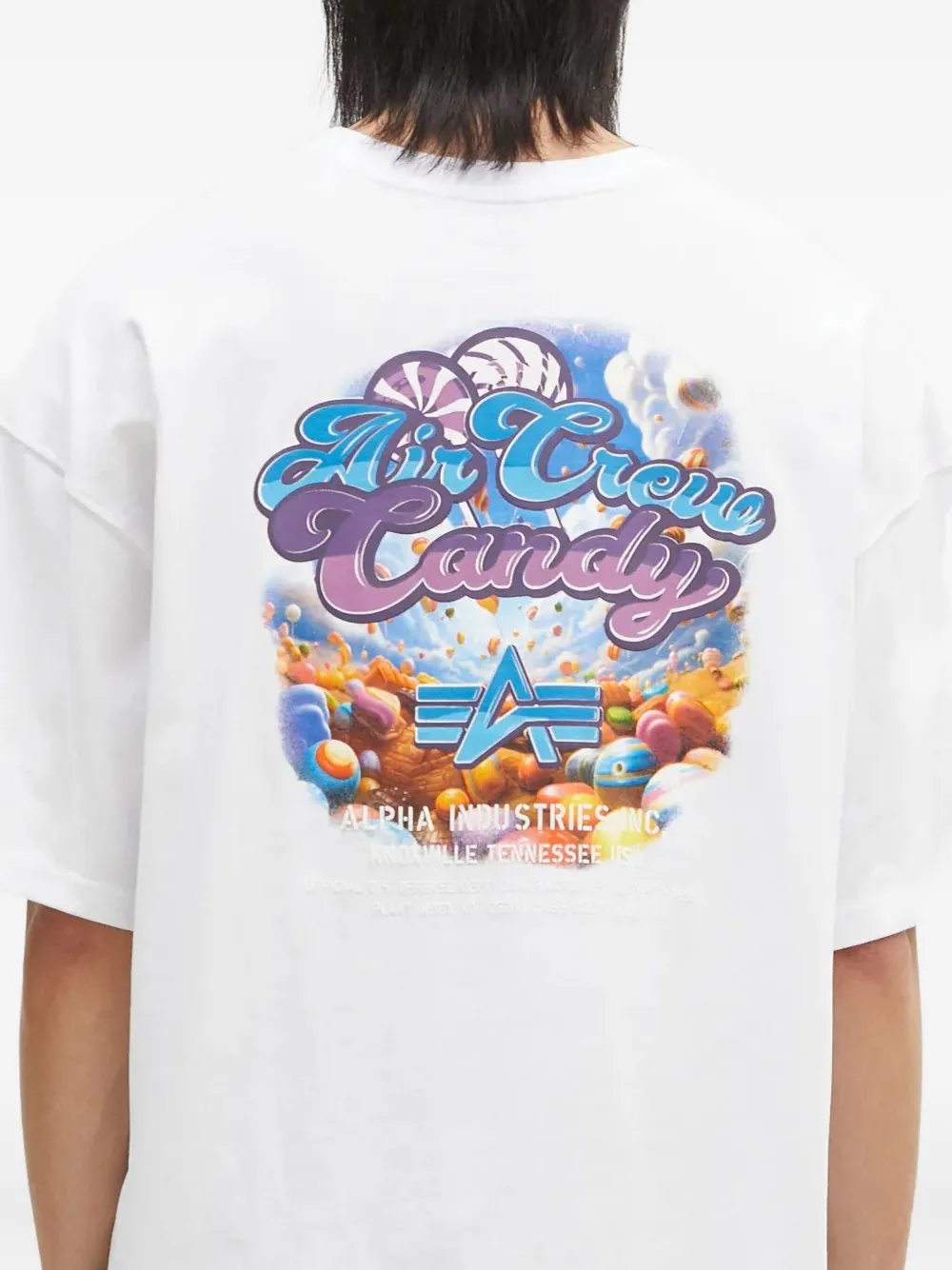Alpha Industries Graphic T-shirt In White