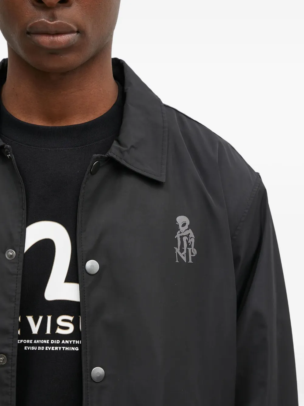Aries Jack met logoprint Zwart