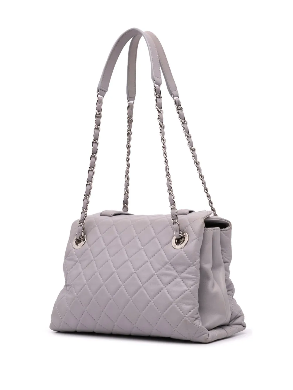 CHANEL Pre-Owned 2014-2015 x3 Accordion Tote Bag aus gestepptem Lammleder | Pre-owned & Archive | Image 2