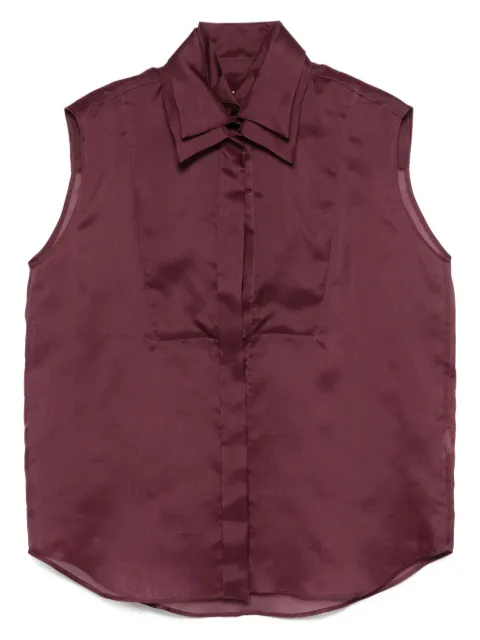 Viktor & Rolf sleeveless button-down shirt
