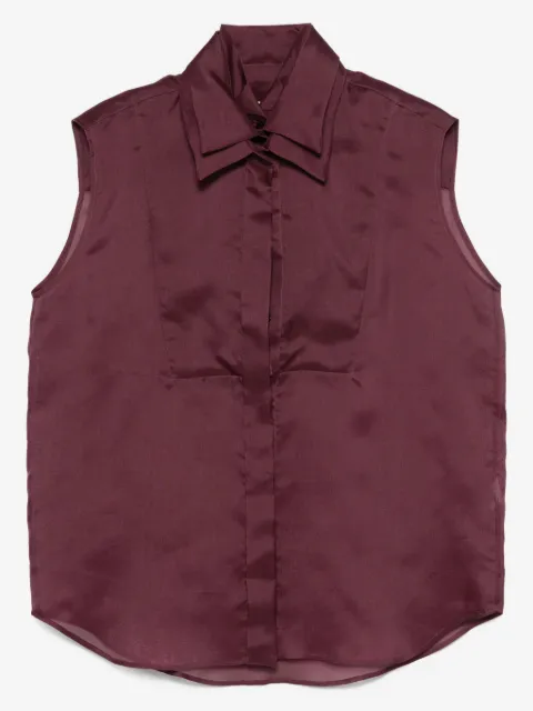 Viktor & Rolf sleeveless button-down shirt