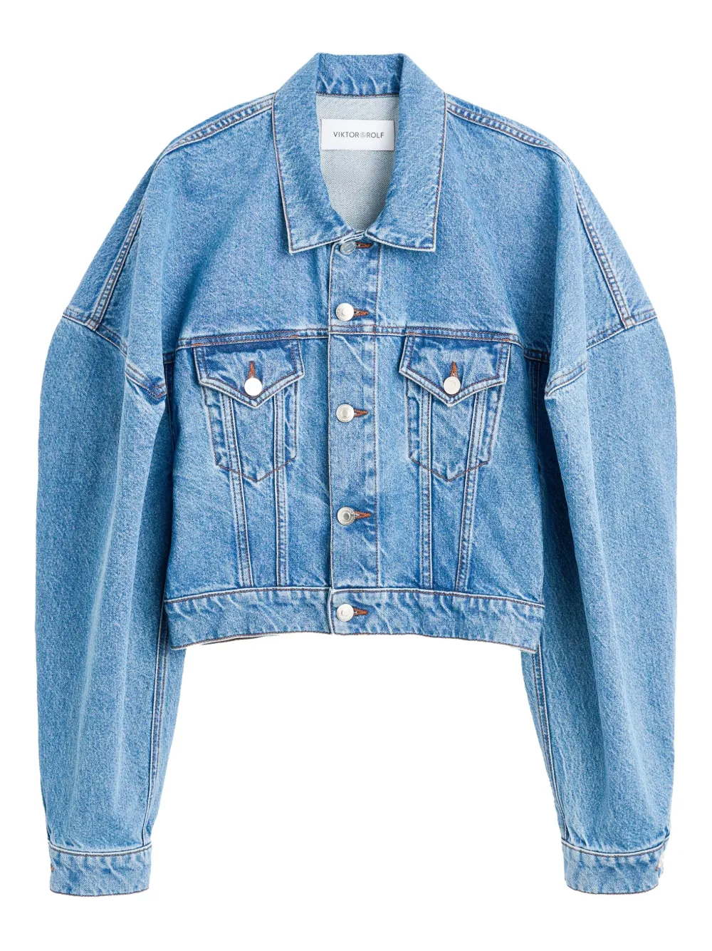 Viktor & Rolf cropped denim jacket | Blue | Image 1