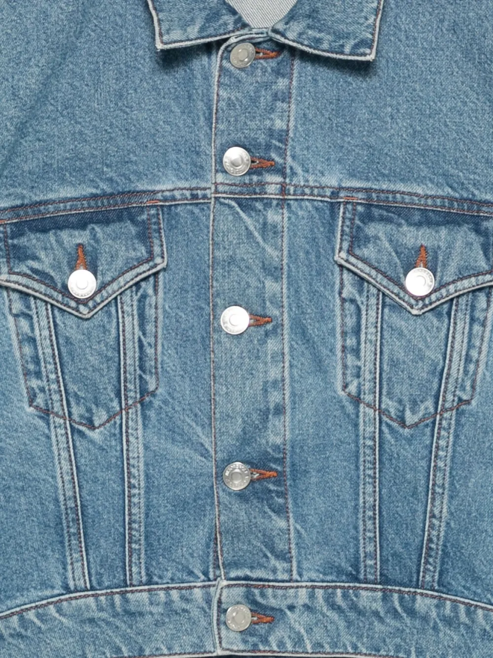 Viktor & Rolf Cropped spijkerjack Blauw