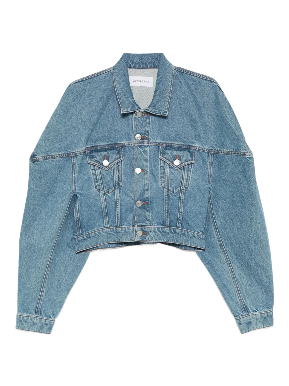 Viktor & Rolf cropped denim jacket | Blue | Image 1